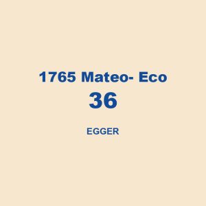 1765 Mateo Eco 36 Egger 01