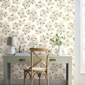 Rifle Paper Co. Wallpaper HYDRANGEA RP7393 inspiratie bij behang winkel TULAY Behang Rotterdam