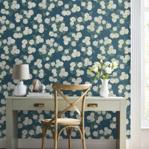 Rifle Paper Co. Wallpaper HYDRANGEA RP7395 inspiratie bij behang winkel TULAY Behang Rotterdam