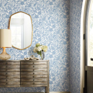 Rifle Paper Co. Wallpaper POMEGRANATE RP7390 inspiratie bij behang winkel TULAY Behang Rotterdam