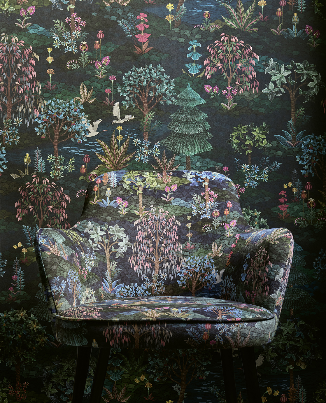 Pip Garden Jungle Blauw 333161 Pip Studio Behang A inspiratie bij behang winkel Rotterdam TULAY Behang Rotterdam