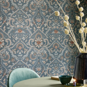 Saluti Ornament Blauw 333151 Pip Studio Behang inspiratie bij behang winkel Rotterdam TULAY Behang Rotterdam