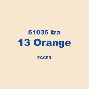 51035 Iza 13 Orange Egger 01