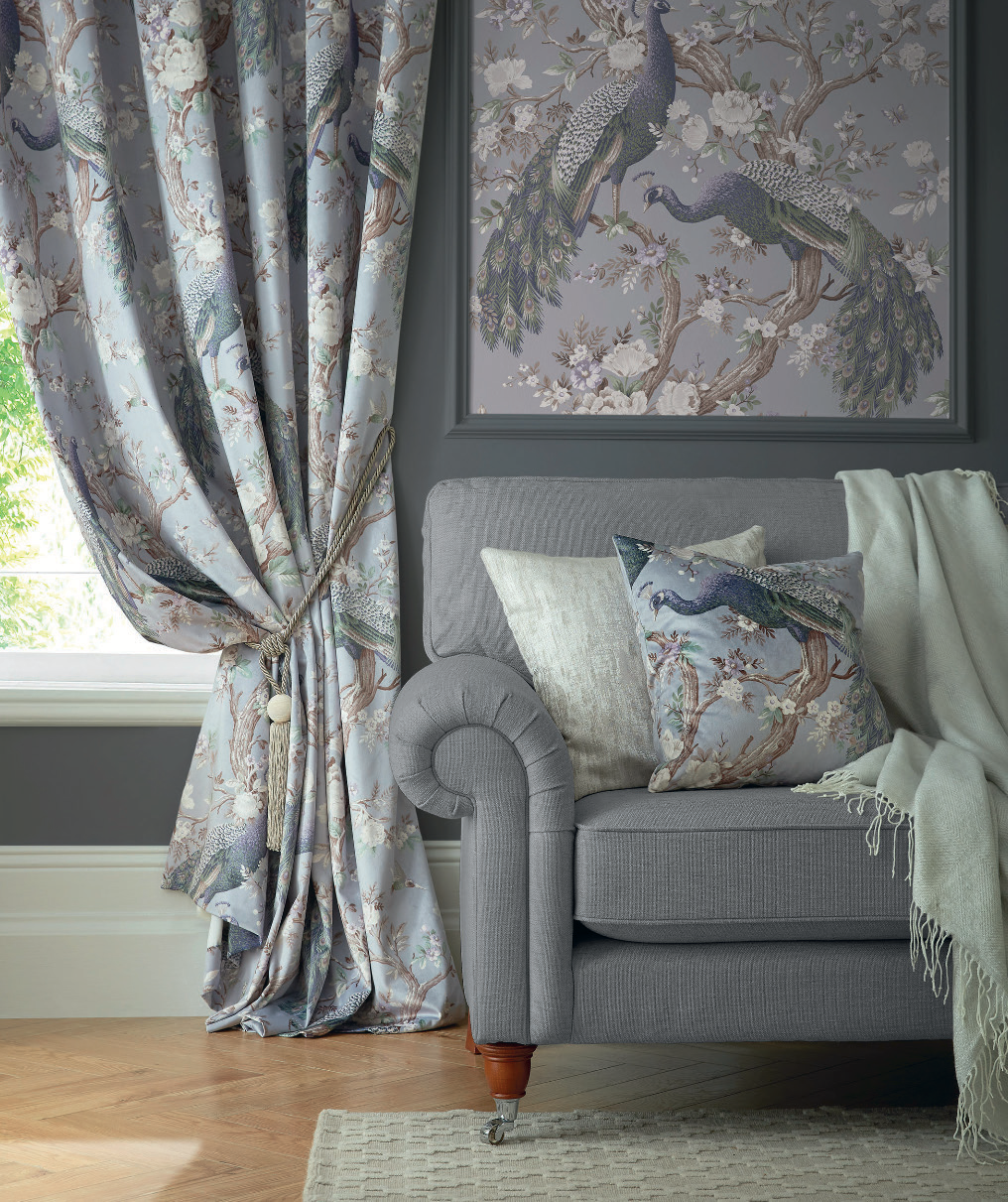 Laura Ashley Gordijnen BELVEDERE VELVET