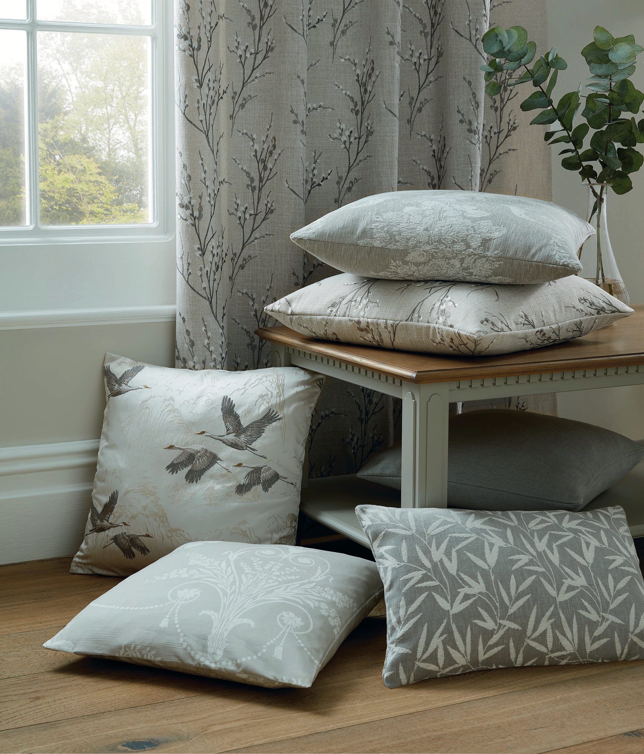 Laura Ashley Gordijnen PUSSYWILLOW Dove
