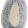 Mart Visser Vloerkleden Brush Ovale PETROL GREY 32 bij TULAY Vloerkleden Rotterdam