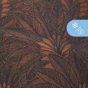 MOMBASSA 224050 copper - Cachet Gordijnen
