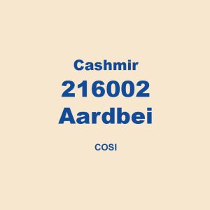 Cashmir 216002 Aardbei Cosi 01