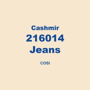 Cashmir 216014 Jeans Cosi 01