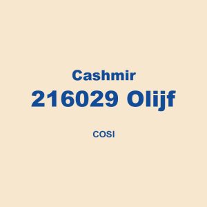 Cashmir 216029 Olijf Cosi 01