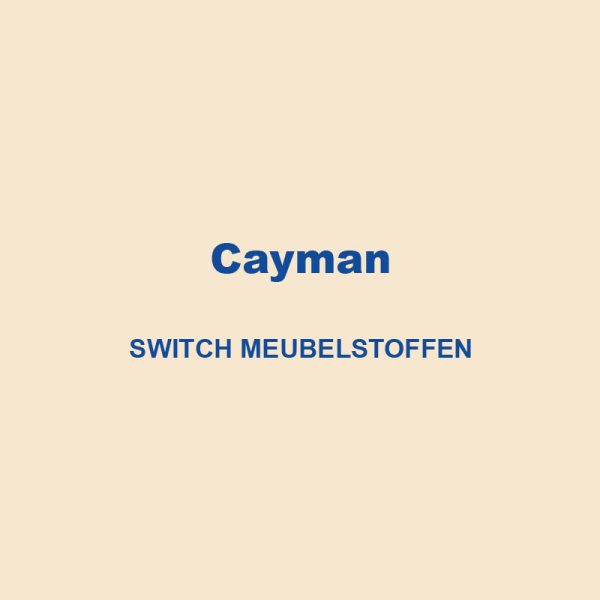 Cayman Switch Meubelstoffen