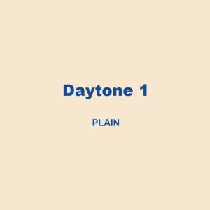Daytone 1 Plain 01
