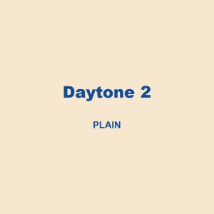 Daytone 2 Plain 01