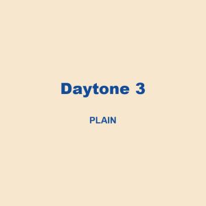 Daytone 3 Plain 01