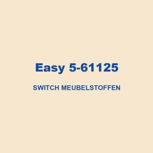 Easy 5 61125 Switch Meubelstoffen 01