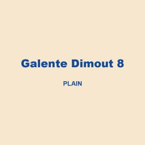 Galente Dimout 8 Plain 01