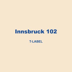 Innsbruck 102 T Label 01