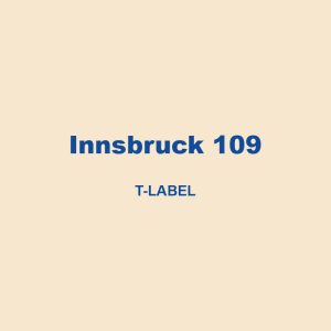 Innsbruck 109 T Label 01