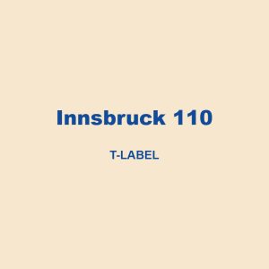 Innsbruck 110 T Label 01