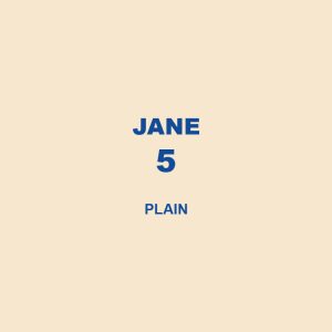 Jane 5 Plain 01
