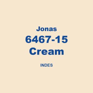Jonas 6467 15 Cream Indes 01