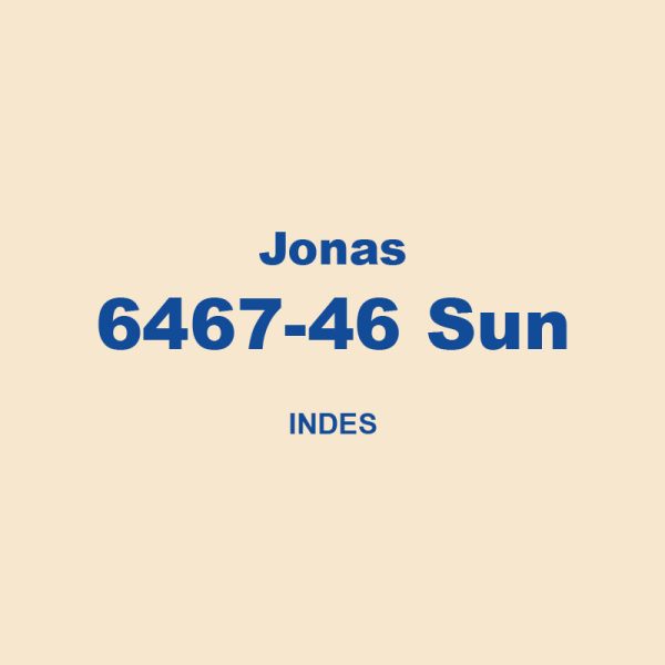 Jonas 6467 46 Sun Indes 01