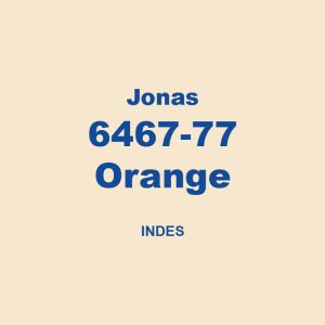 Jonas 6467 77 Orange Indes 01
