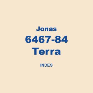Jonas 6467 84 Terra Indes 01