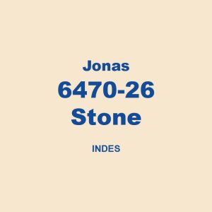 Jonas 6470 26 Stone Indes 01