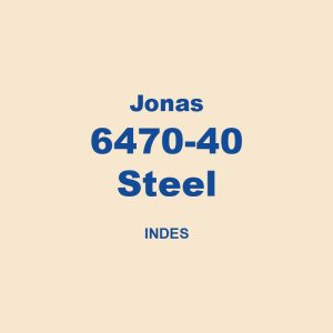 Jonas 6470 40 Steel Indes 01