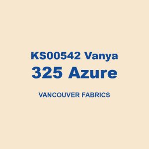 Ks00542 Vanya 325 Azure Vancouver Fabrics 01