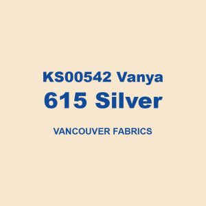 Ks00542 Vanya 615 Silver Vancouver Fabrics 01