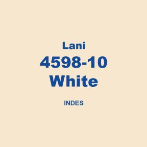 Lani 4598 10 White Indes 01