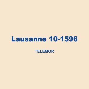 Lausanne 10 1596 Telamor 01