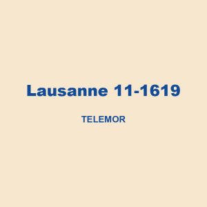 Lausanne 11 1619 Telamor 01