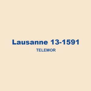 Lausanne 13 1591 Telamor 01