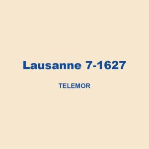 Lausanne 7 1627 Telamor 01