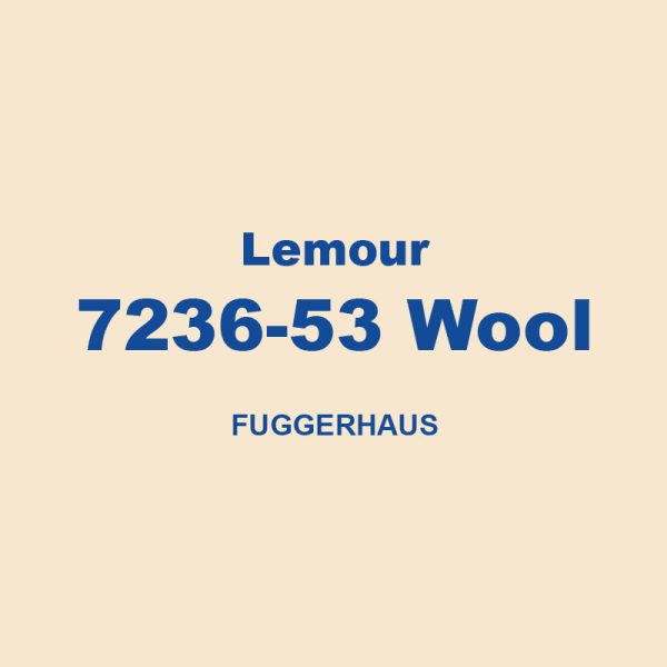 Lemour 7236 53 Wool Fuggerhaus 01