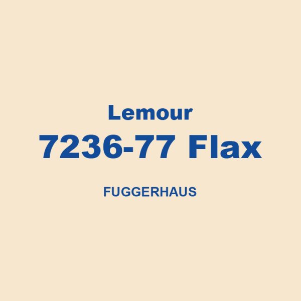 Lemour 7236 77 Flax Fuggerhaus 01