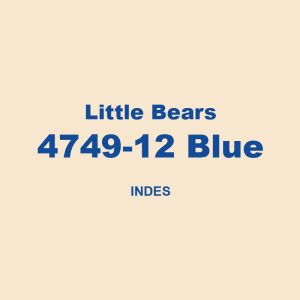 Little Bears 4749 12 Blue Indes 01