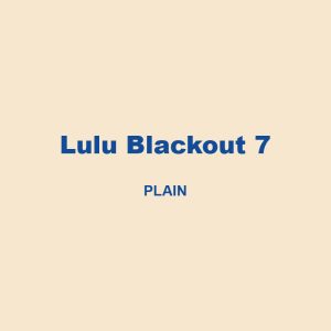 Lulu Blackout 7 Plain 01