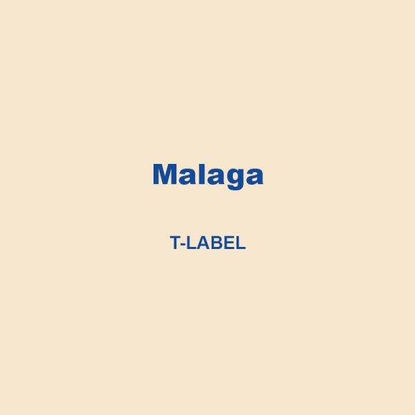 Malaga T Label