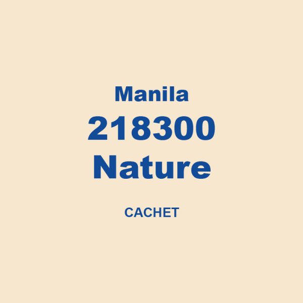 Manila 218300 Nature Cachet 01
