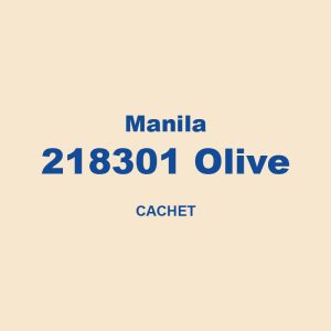 Manila 218301 Olive Cachet 01