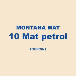Montana Mat 10 Mat Petrol Toppoint 01