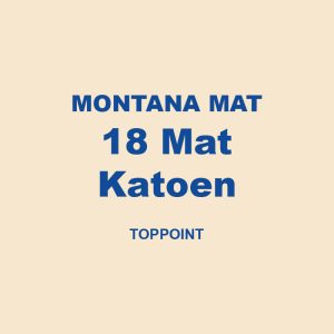 Montana Mat 18 Mat Katoen Toppoint 01