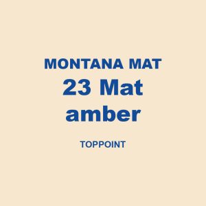 Montana Mat 23 Mat Amber Toppoint 01