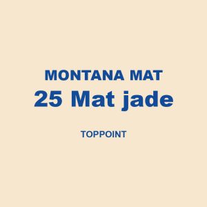 Montana Mat 25 Mat Jade Toppoint 01