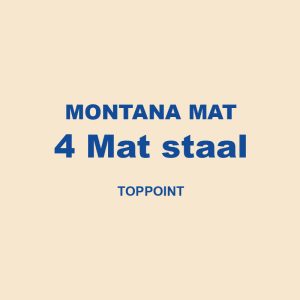 Montana Mat 4 Mat Staal Toppoint 01