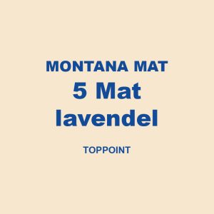 Montana Mat 5 Mat Lavendel Toppoint 01